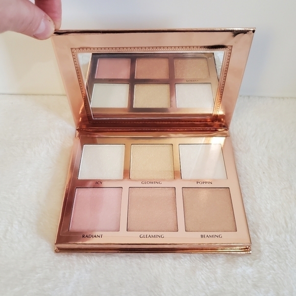 NIB Ace Beaute Glow Essentials Shimmer Highlighter Palette - Picture 3 of 14